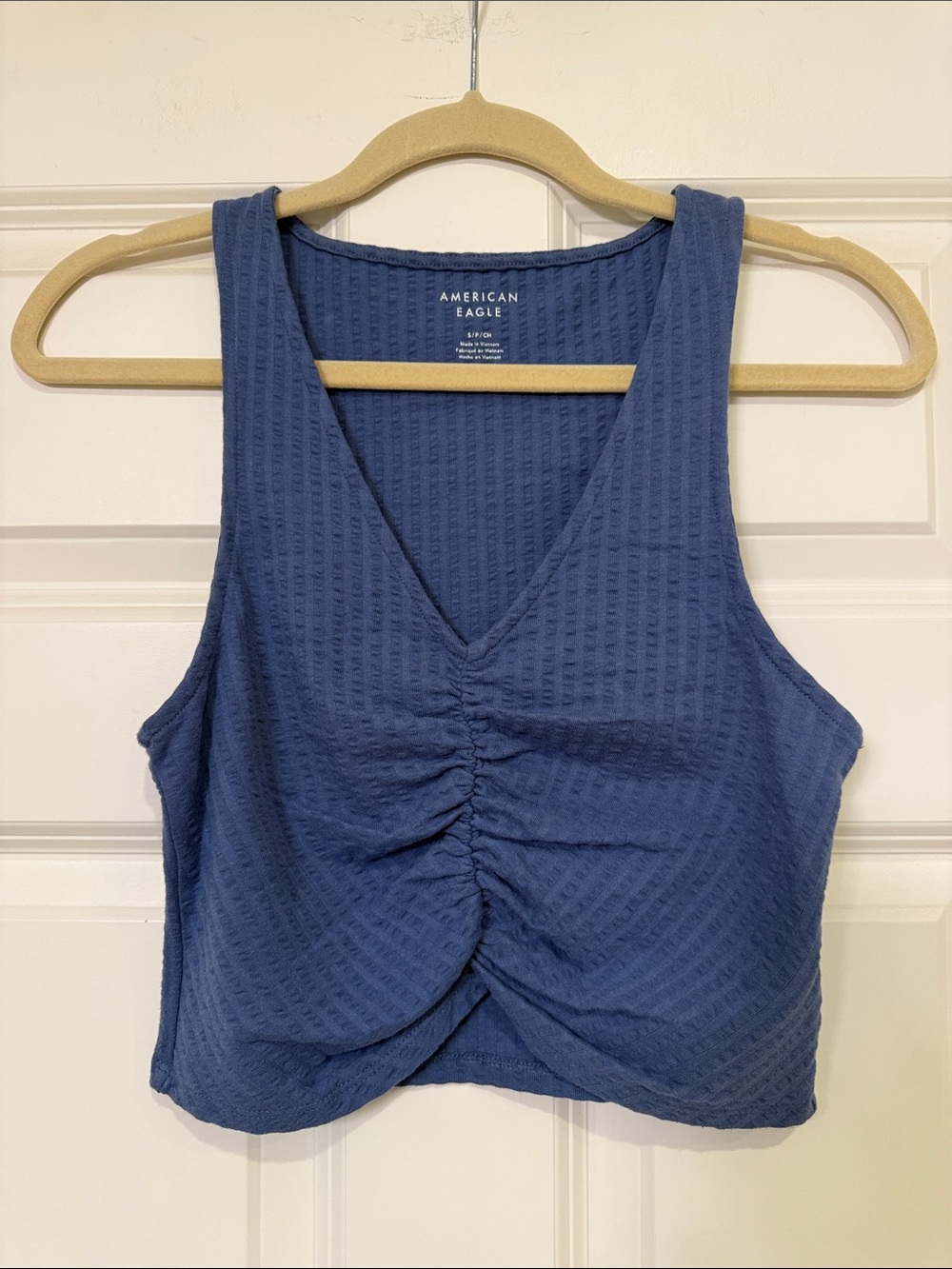 American Eagle Ruched Top
